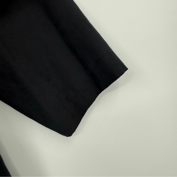 TALBOTS Women’s Blazer Jacket Size 14 Silk Linen Lined Barrel Button Vintage - Picture 5 of 9